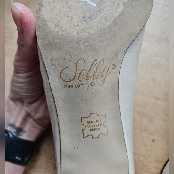 Selby vintage leather flex pumps - Picture 3 of 6